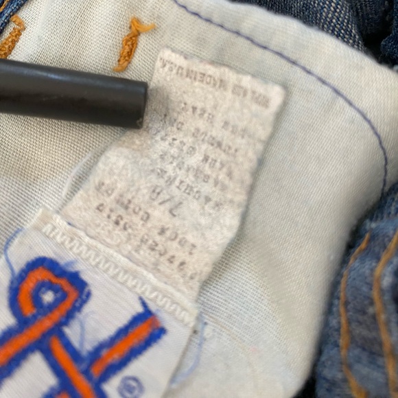 70’s Vintage Levi’s Big E Denim Skirt - Picture 7 of 11